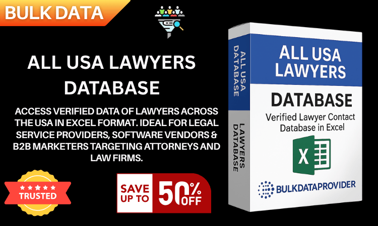 All USA Lawyers Database – Verified Legal Professional Leads in Excel