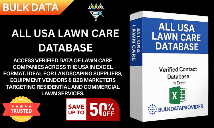 All USA Lawn Care Database – Verified Service Provider Leads in Excel