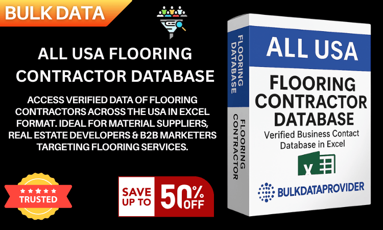 All USA Flooring Contractor Database – Verified Business Leads in Excel