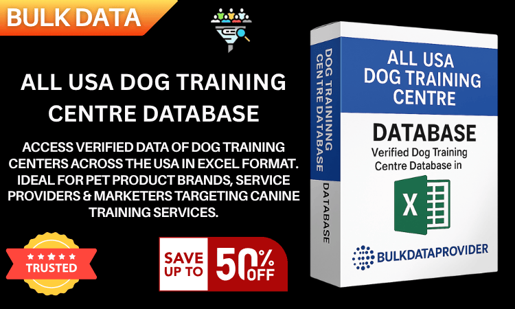 All USA Dog Training Centre Database – Verified Business Leads in Excel