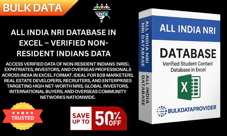 All India NRI Database in Excel – Verified Non-Resident Indians Data